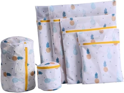 Waszak Set - Netstof Zakken - Delicate Kleding Wassen - Beschermt Tegen Knopen - 6 Stuks - Zoals Getoond