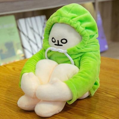 18cm Grappige Woongjang Poppen Gele Banaan Man Pluche Speelgoed Korea Populair Anime Troost Poppen Verjaardagscadeaus Voor Kinderen Baby 18cm groen