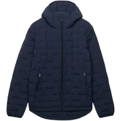Superdry - Hooded Heat Weld Gewatteerde Jas Relaxed Pasvorm - Heren - Gewatteerde jassen