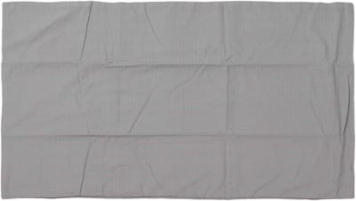 Zachte biologische katoenen kussensloop 20.08x29.53in - anti-statisch voor thuis en reizen - grijs organic kussenbeschermer