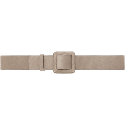 BA&SH Ceinture Betty Taupe Größe: 75 | Gürtel Outlet | Damen | Schwarz