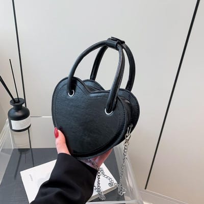 Liefde Handtassen voor Dames Nieuwe Modieuze Eenvoudige Crossbody Tas Modieuze Pendelaar Schoudertas gray