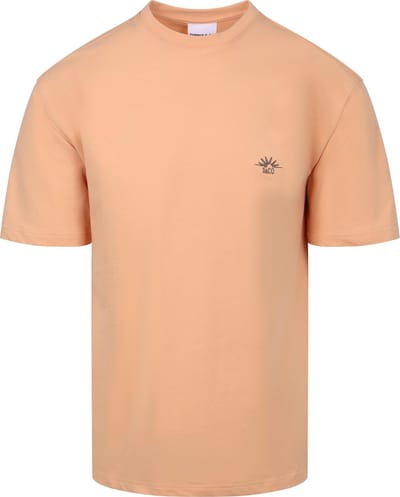 Supply & Co T-Shirt Backprint Oranje - Maat M - Heren - Casual T-shirts
