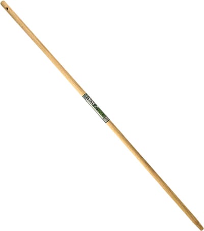 Synx Tools Bezemsteel 150 cm met ophanggat - Bezemsteel - Bezems - bezem / Zaalveger - Steel - Tuinbezem - Buitenbezem steel- Binnenbezem steel