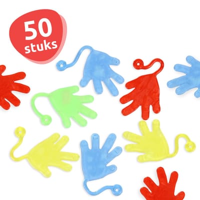 Isa's Friends® - Uitdeelcadeaus Plakhandjes - 50 stuks - Traktatie - Uitdeelcadeautjes voor Kinderen