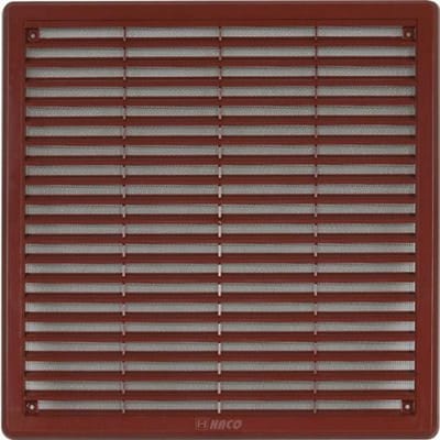 Ventilatie Rooster 300 x 300 mm Bruin - Hoge Kwaliteit ASA Kunststof Cover