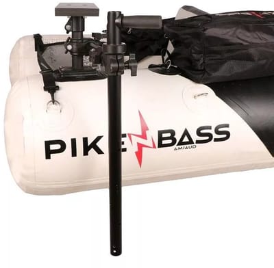 Pike N Bass Schermbevestiging Voor Live Transducerstang 290x60 Mm Zilver
