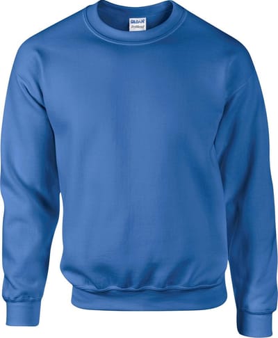 Gildan DryBlend Adult Set-In Crew Neck Sweatshirt (13 kleuren) (Koninklijk)