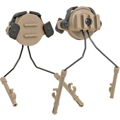 Helm Headset Rail Adapter Headset Beugel Koptelefoonhouder Stand Ondersteuning voor 19-21 mm Helmrail