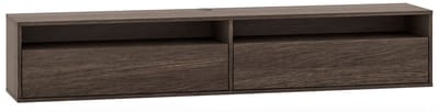 Selsey Heggers – TV-meubel met 2 deuren en vakken - Dunin eiken - 180cm