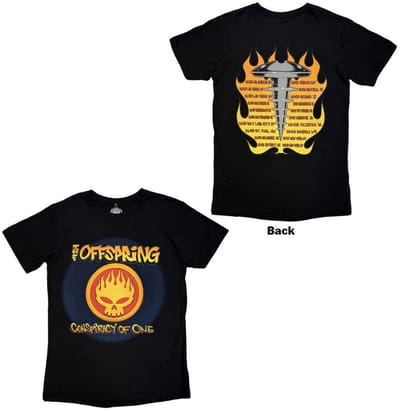 The Offspring - Conspiracy Of One Tour '00 Heren Tshirt - M - Zwart
