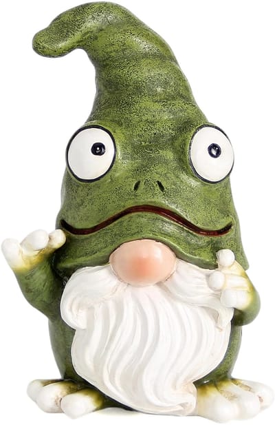 Dailygoods- Tuinkabouterbeeldje Schattig - Tuinbeelden voor Buiten - Tuindecoratie - Buitenbeeld - Decoratie voor Tuin - Hoogwaardig Kunsthars - Waterbestendig