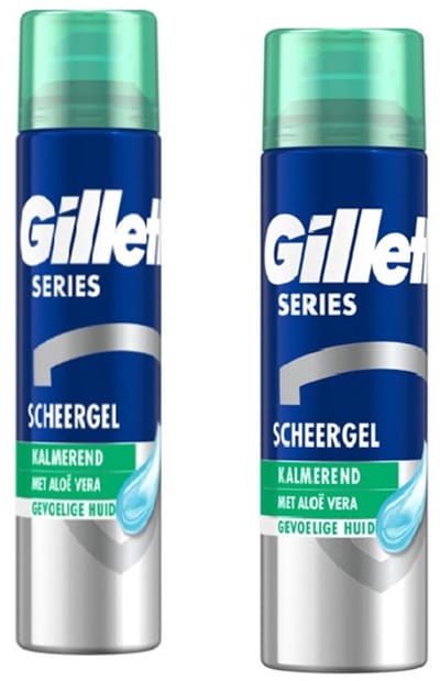 Gillette Series Sensitive Scheergel Mannen - 2x200 ml