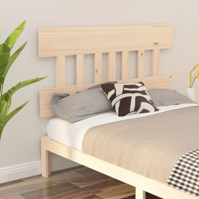 vidaXL - Hoofdbord - 203,5x3x81 - cm - massief - grenenhout