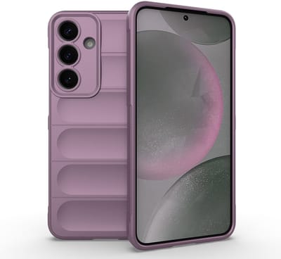 Solidenz AeroGrip geschikt voor Samsung Galaxy S25 Plus hoesje - Paars