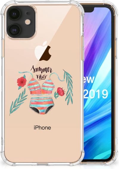 Apple iPhone 11 Stevig Bumper Hoesje Boho Summer