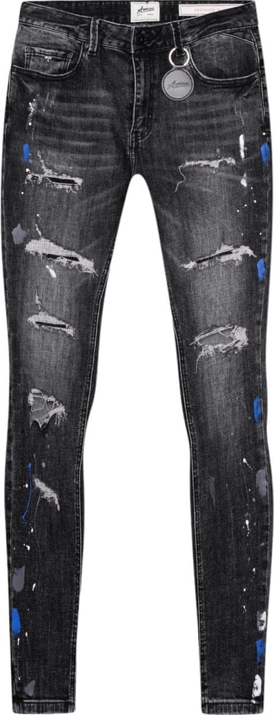 Amicci Heren Jeans Grijs AMJ32/GRE Melzzo