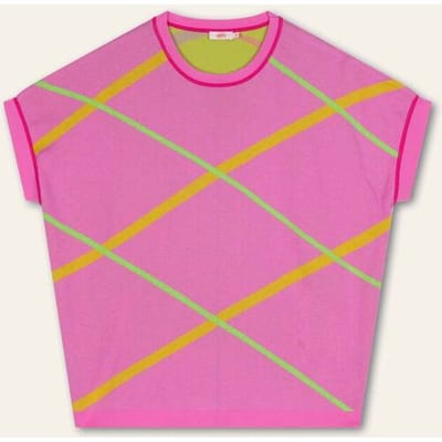 Oilily Kitesurf Top- maatXS Fuchsia Roze