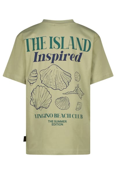 Vingino Boys Hitto T-shirt Keswick Green Size: 6 | T-shirts Outlet | Unisex | Groen