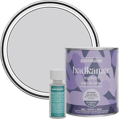 Rust-Oleum Lichtpaars Badkamer Tegelverf Hoogglans - Schaduw Lila 750ml