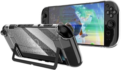 Transparant - TPU Bescherm-Skin Hoes Cover geschikt voor Nintendo Switch 2