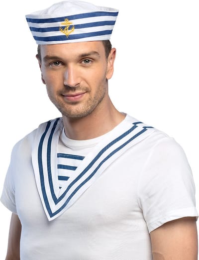 Boland - Kraag Matroos - Volwassenen - Unisex - Matroos - Maritiem