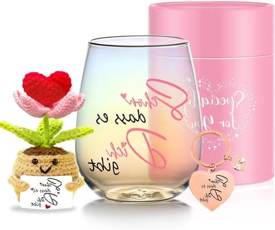 Persoonlijke wijn glazen voor vrouwen - Unieke cadeaus voor vriendin, moeder, zus en collega - Perfect voor verjaardag en kerst