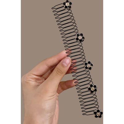 Vintage bloem haarkam clip mode cartoon elastische haarband hoofdband hoofddeksels voor dames kinderen haaraccessoires