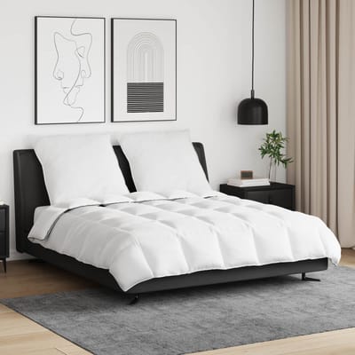 vidaXL - Winter - Duvet - met - kussen - 3 - st - Wit - Donsveer