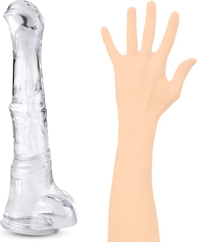 Transparante Mega Dildo - Grote Dildo - Dikke Dildo - Extreme Dildo - Anaal Groot - Reusachtige Dildo XXL - Buttplug XXXL Monster Dildo - Fantasy Dragon Dildo - Animal dildo - Anaal Groot - Zuignap
