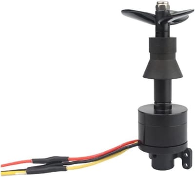 Onderwater Motor - Krachtige Aandrijving - Onderwater Exploratie - Borstelloze Motor - 28x38mm - Zwart