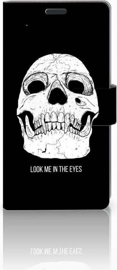 Telefoonhoesje met Naam Sony Xperia Z3 Skull Eyes