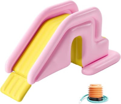 Opblaasbare waterglijbaan - Zomerpret Glijbaan - Buiten spelen - Watervulbare basis - 200 x 80 x 85 cm - Kleur C