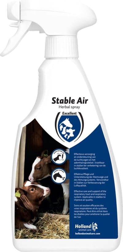 Excellent Stable Air Stallucht verbeteraar spray - 500ML - ondersteuning van de luchtwegen - luchtverfrisser