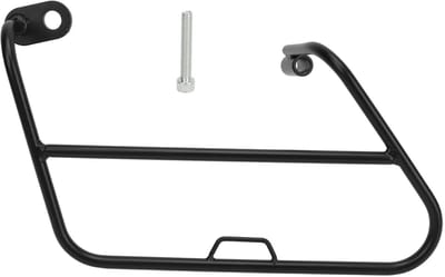 Dailygoods- Zijbagagedrager Eenvoudige installatie - Bagagedrager Fiets - Kofferrek - Robuust - Zwarte coating - Extra opslagruimte - Bagagerek