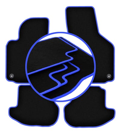 CARLUX-BLUE automatten voor: Volkswagen Eos cabrio (2005-2015)