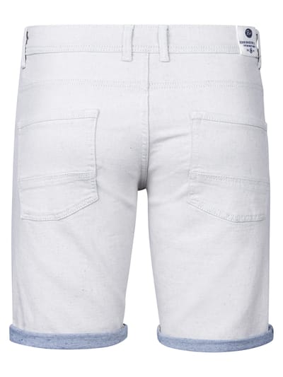 Petrol Industries - Heren Denim Short Clearwaterstone - Wit - Maat XXL