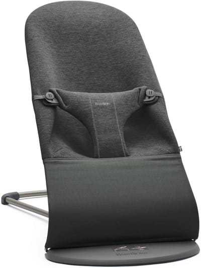 Ergonomische Babywip voor Pasgeborenen - Inklapbaar en Verplaatsbaar Zwart Grijs