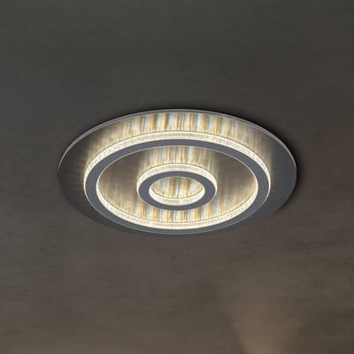 Globo LED plafondlamp Jayden, zwart/antraciet, CCT, dimbaar