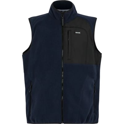 Frankie teddy fleece gilet bodywarmer met rits voor heren