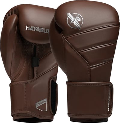 Hayabusa T3 Kanpeki Bokshandschoenen - Leer - Walnoot Bruin 12 oz