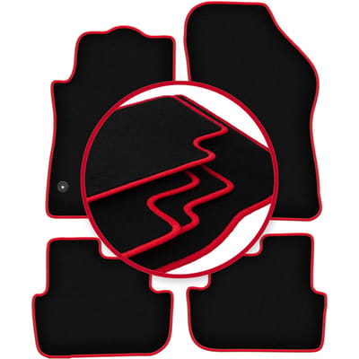 CARLUX-RED automatten voor: Peugeot 308 CC cabrio (2007-2013)