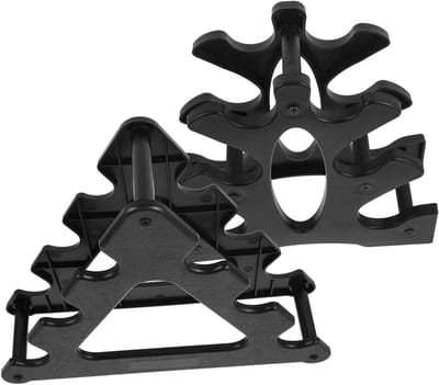 Anneome Gym Dumbbell Opbergrek Dumbbell Houder Plastic Dumbbell Rek Zadelvorm