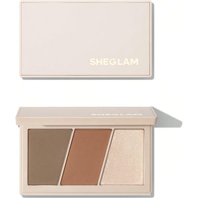Trio Hero Gezichtspalet-Sand Merk Beauty Cosmetica Make-Up Voor Vrouwen En Meisjes