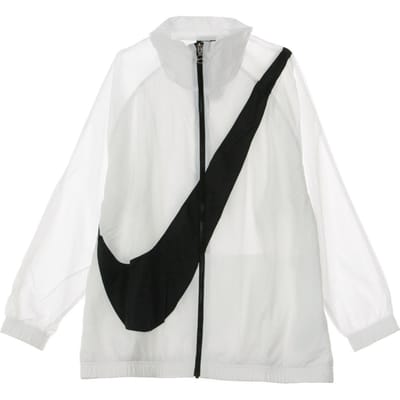Dameswindjack W Swoosh Jkt Wvn Cb Wit/wit/zwart
