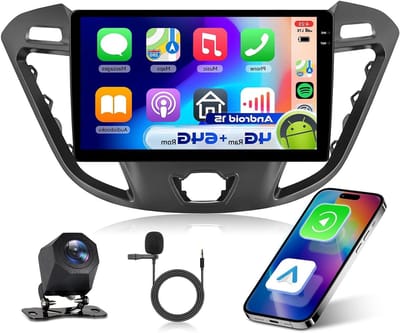 Car Radio 9" - 4G/64G - Android 15 - CarPlay en Android Auto - ShopVlot
