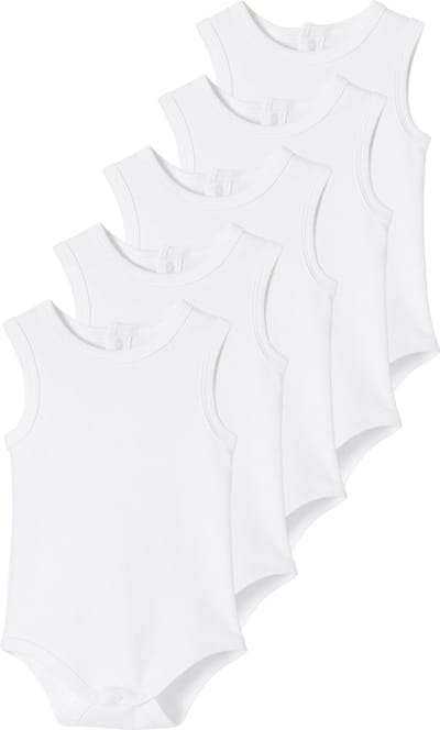 Vertbaudet Set van 5 interlock rompertjes voor baby