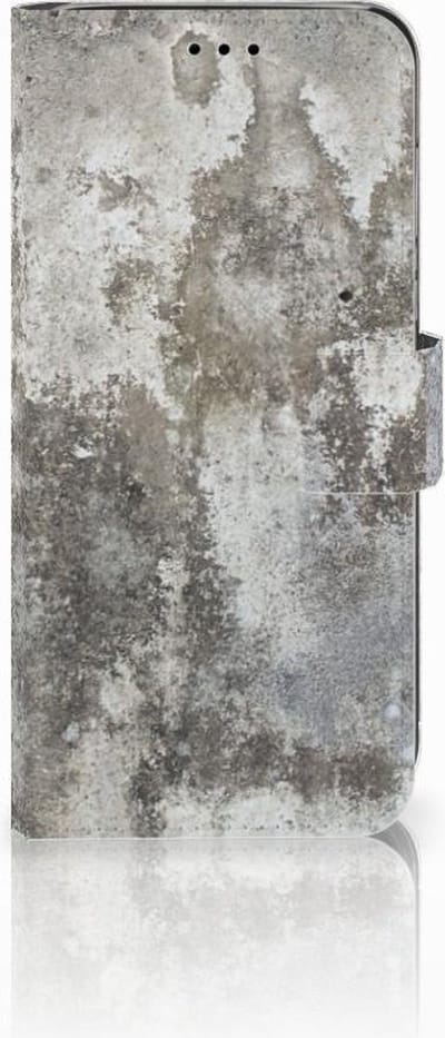 Huawei P20 Lite Bookcase Beton Print