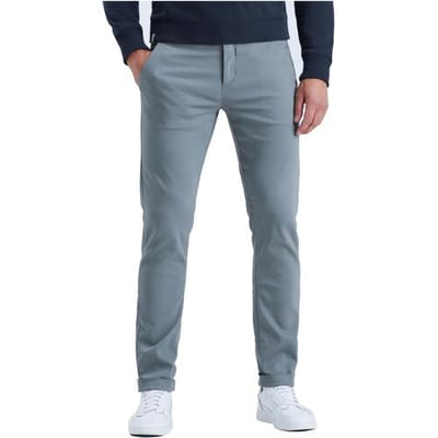 Cast Iron blauwe heren broek   Riser   Regular fit   Steekzakken   Knoop- en ritssluiting   Duurzaam   Regular waist Blauw 30/30