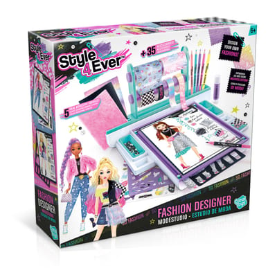 Fashion Designer Studio creatief speelgoed mode ontwerpen knutselset.